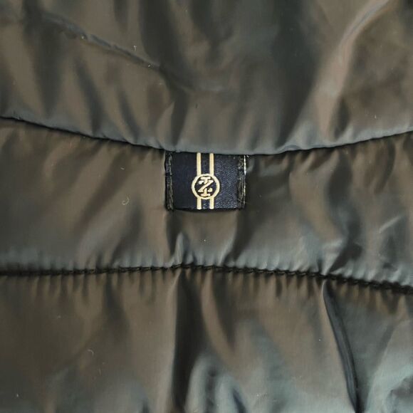 Izod Advantage Puffer Vest Mens Size M Navy Full‎ Zip Golf Casual Sleeveless EUC - Picture 6 of 7